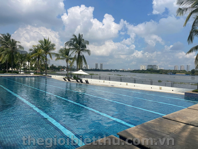 BÁN BIỆT THỰ GÓC VIP KDC HUY HOÀNG THẠNH MỸ LỢI – CẬN SÔNG SÀI GÒN, ĐẲNG CẤP 1 HẦM 4 LẦU