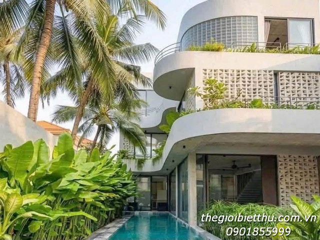 Bán biệt thự hẻm 11 Nguyễn Ư Dĩ Thảo Điền TP Thủ Đức ~192m² villa mới xây có hồ bơi riêng