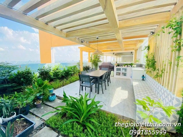 Bán Duplex Penthouse T5 The Vista, Phường An Khánh, TP.HCM: 410m², Sân Thượng 125m², 5 Phòng Ngủ, Gi