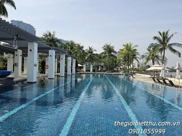 Cho Thuê Biệt Thự Compound Cao Cấp Riviera An Phú, Phường An Khánh, TP.HCM: Diện Tích 540m², 4 Phòng