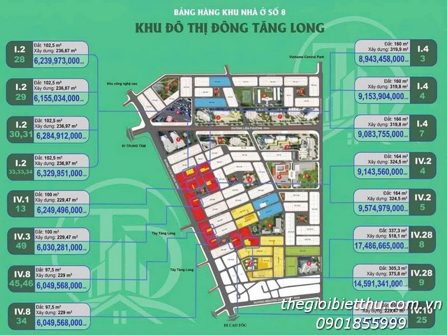 Cơ hội an cư và đầu tư sinh lời vượt trội với nhà phố liền kề Khu đô thị Đông Tăng Long, Thành phố H